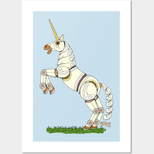 Mechanical Unicorn Posters and Art